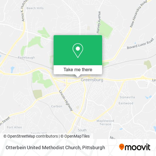 Mapa de Otterbein United Methodist Church