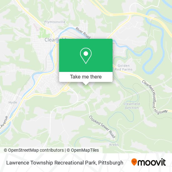 Mapa de Lawrence Township Recreational Park