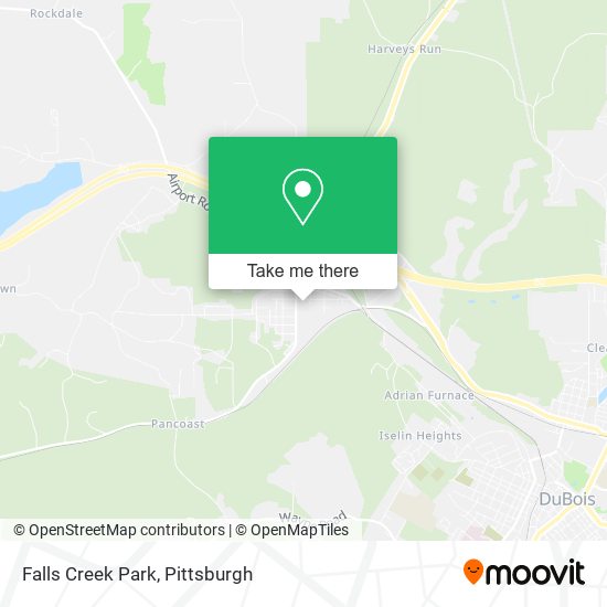 Falls Creek Park map