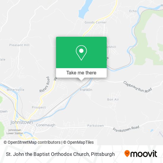 St. John the Baptist Orthodox Church map