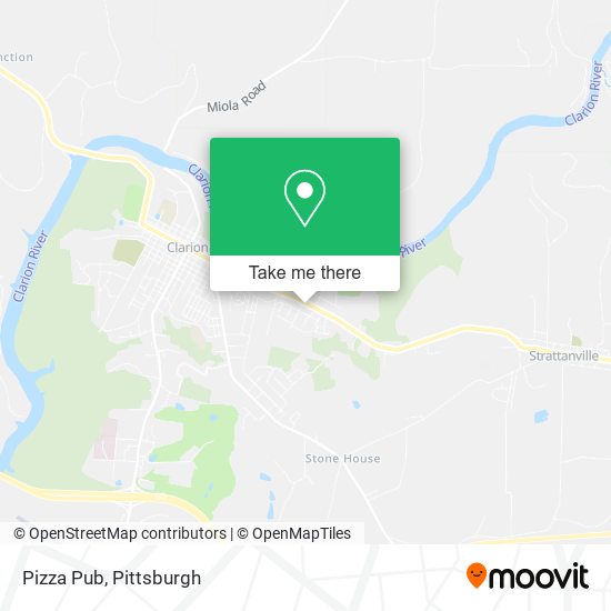 Mapa de Pizza Pub