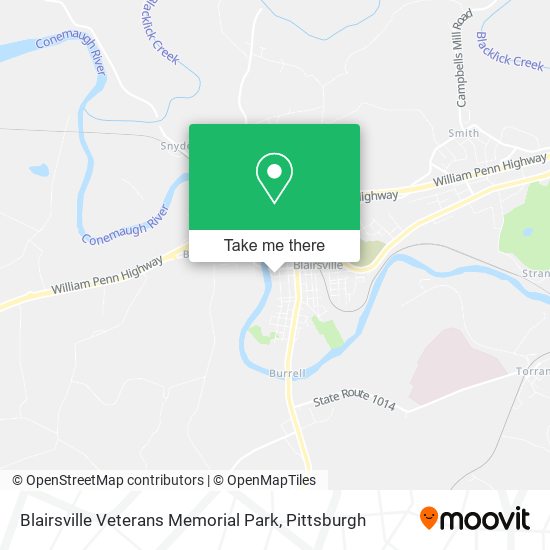 Mapa de Blairsville Veterans Memorial Park