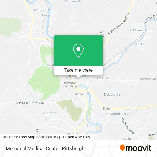 Memorial Medical Center map
