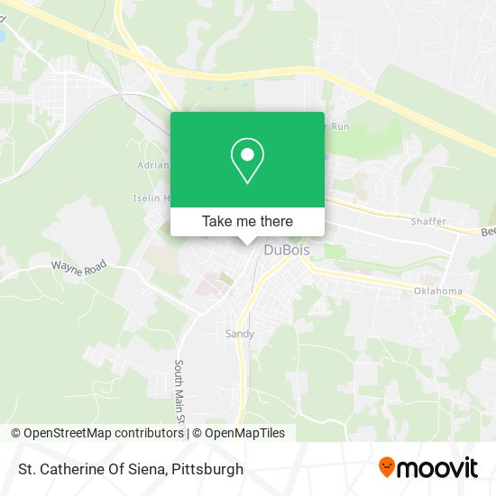 St. Catherine Of Siena map