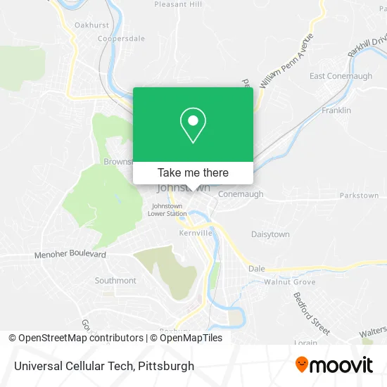 Universal Cellular Tech map