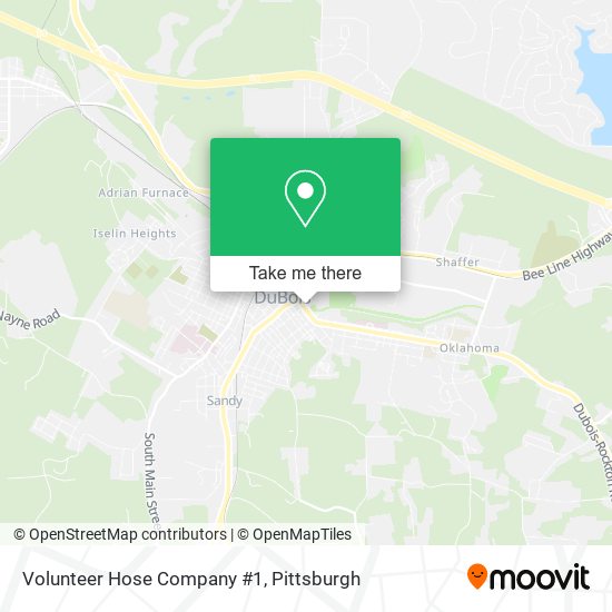 Volunteer Hose Company #1 map