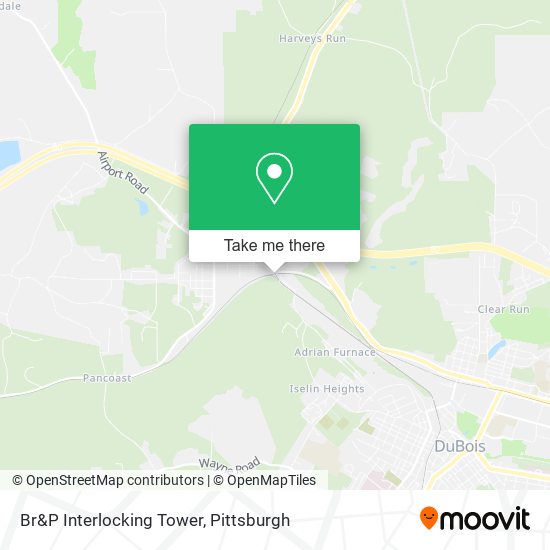 Br&P Interlocking Tower map