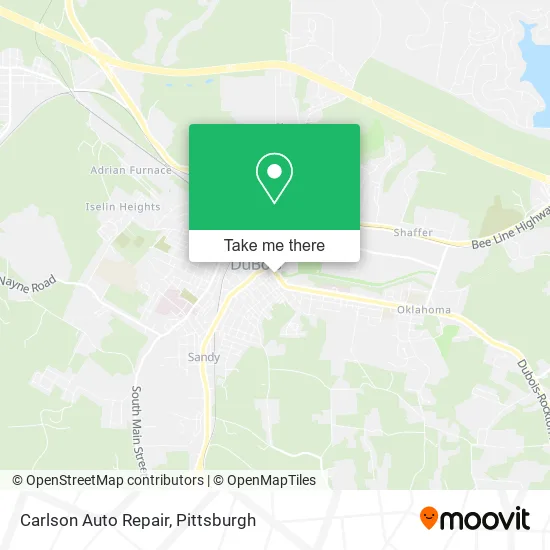 Carlson Auto Repair map