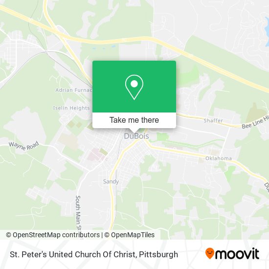 St. Peter's United Church Of Christ map