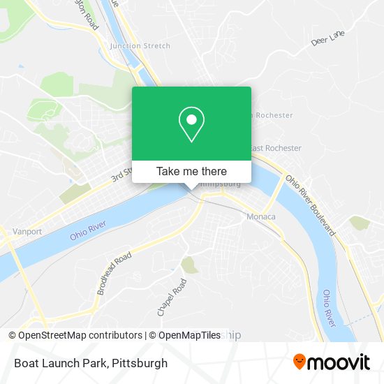 Boat Launch Park map