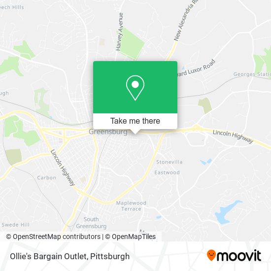 Ollie's Bargain Outlet map