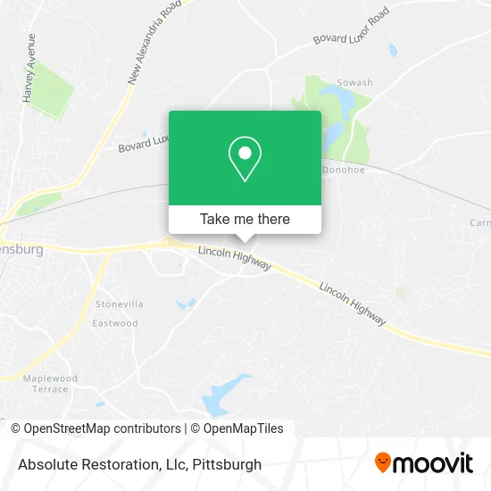 Absolute Restoration, Llc map