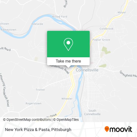 Mapa de New York Pizza & Pasta