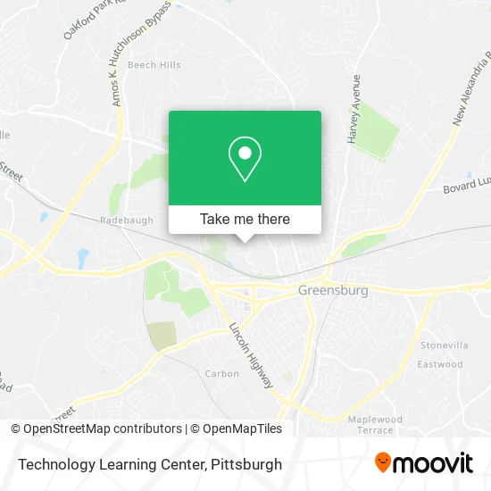 Technology Learning Center map