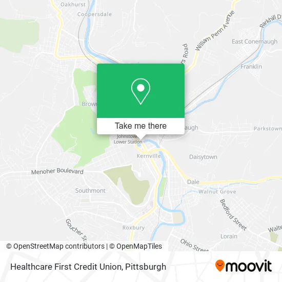 Healthcare First Credit Union map