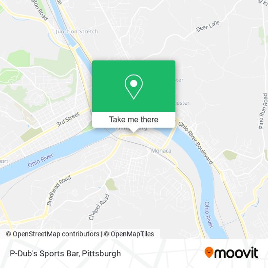 P-Dub's Sports Bar map