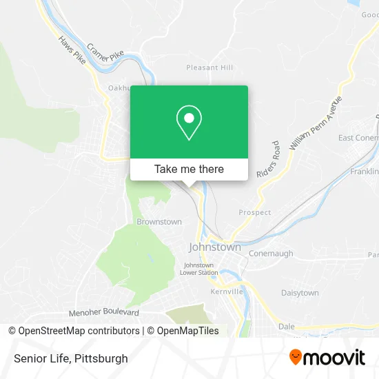 Senior Life map
