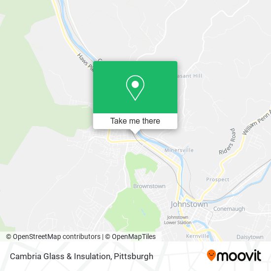 Cambria Glass & Insulation map