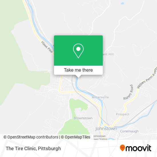 The Tire Clinic map