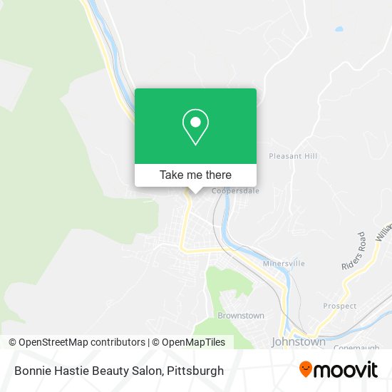 Mapa de Bonnie Hastie Beauty Salon