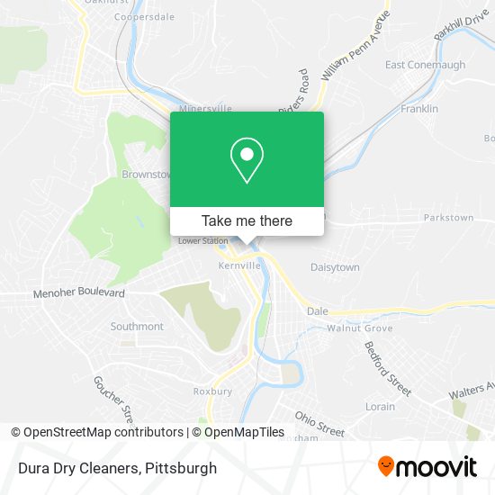Dura Dry Cleaners map