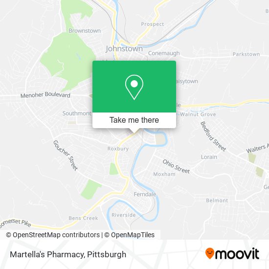 Mapa de Martella's Pharmacy
