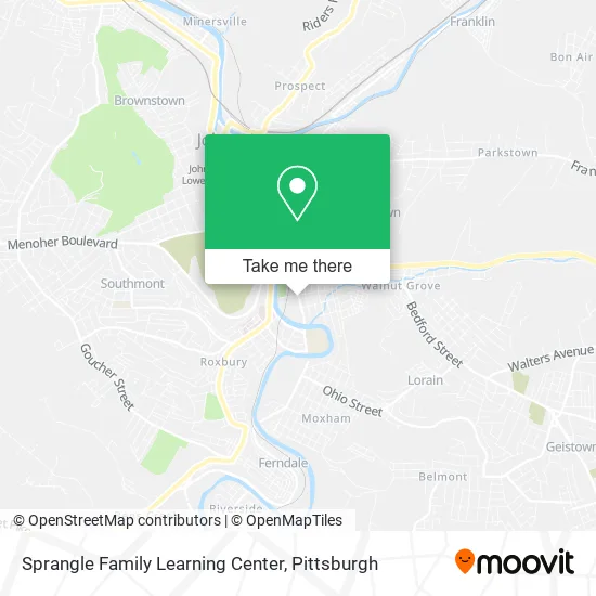 Sprangle Family Learning Center map