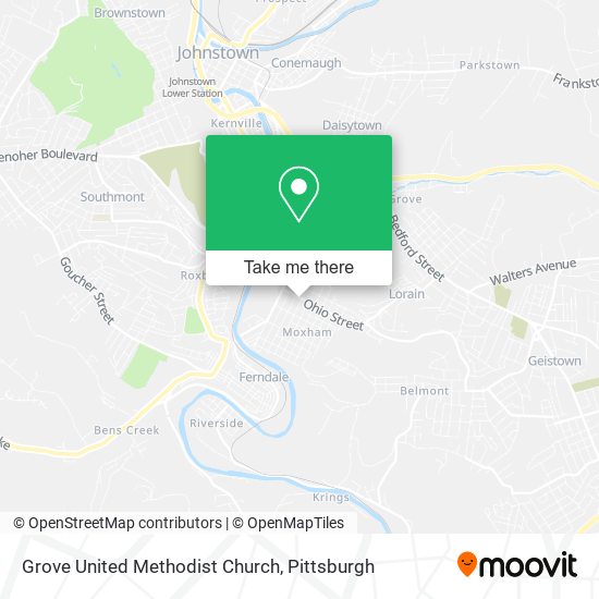 Mapa de Grove United Methodist Church
