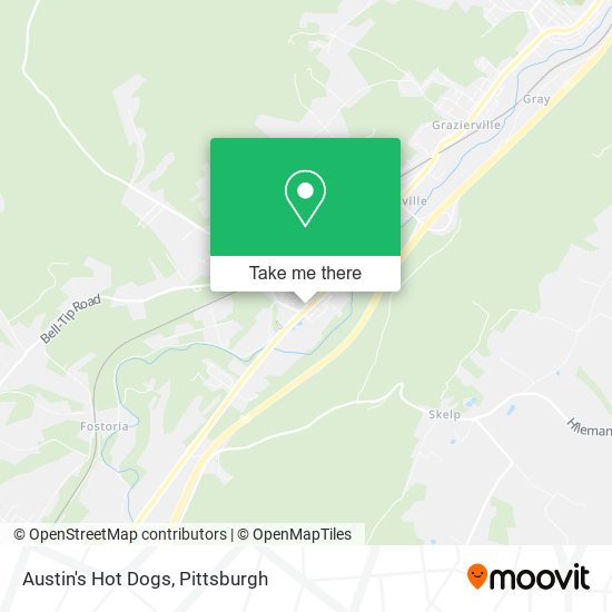 Mapa de Austin's Hot Dogs