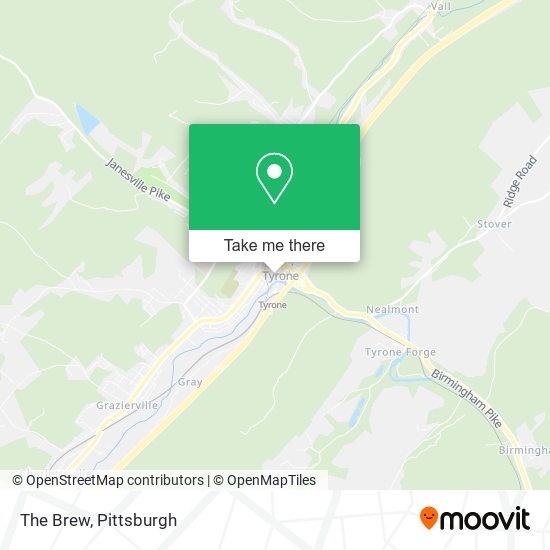 Mapa de The Brew