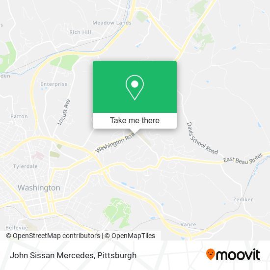 Mapa de John Sissan Mercedes