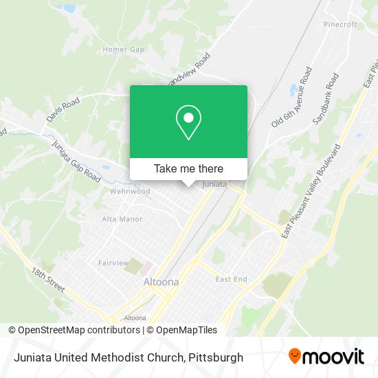 Mapa de Juniata United Methodist Church