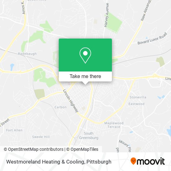 Mapa de Westmoreland Heating & Cooling