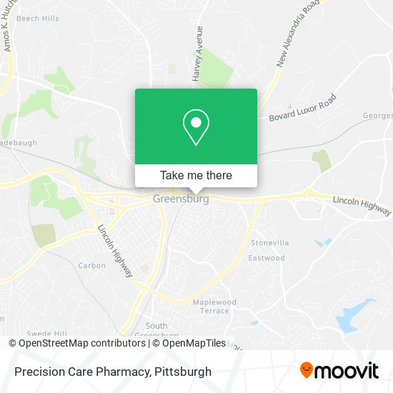 Mapa de Precision Care Pharmacy