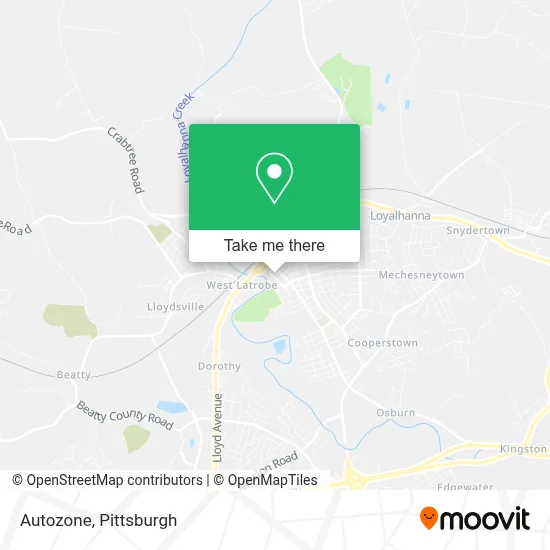 Autozone map