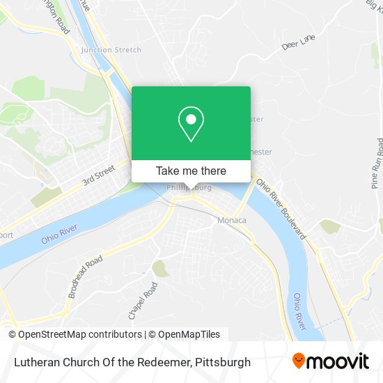 Mapa de Lutheran Church Of the Redeemer