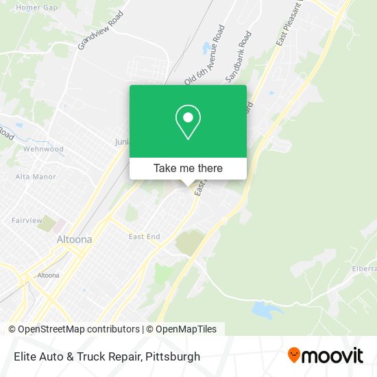 Elite Auto & Truck Repair map