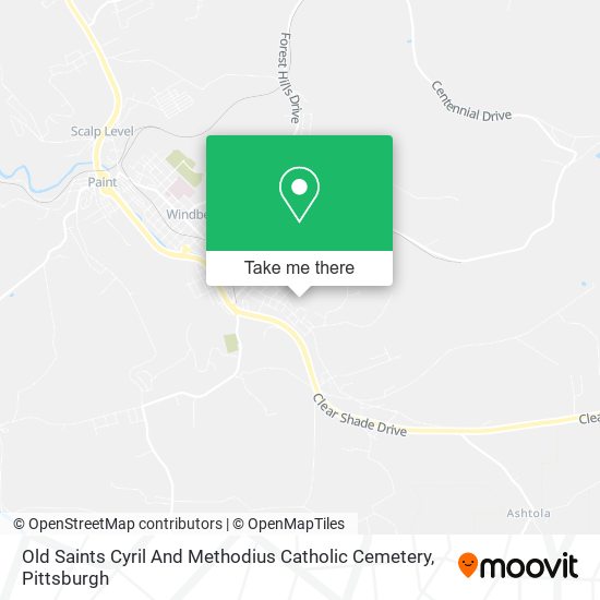 Old Saints Cyril And Methodius Catholic Cemetery map