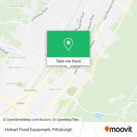 Mapa de Hobart Food Equipment
