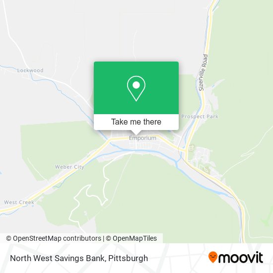 North West Savings Bank map