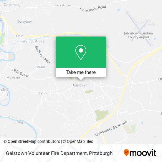 Mapa de Geistown Volunteer Fire Department