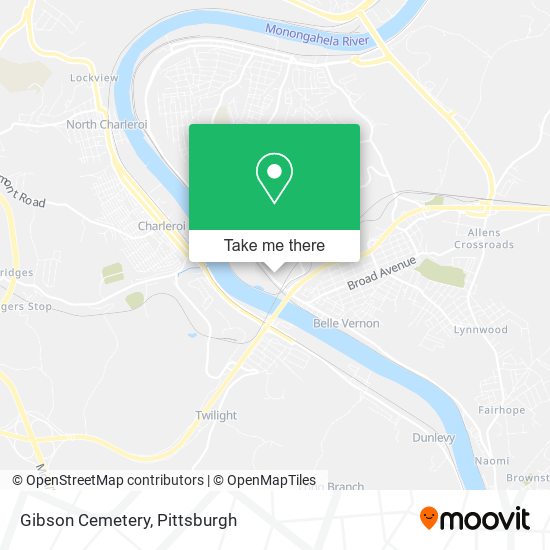 Mapa de Gibson Cemetery