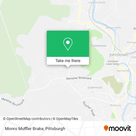 Monro Muffler Brake map