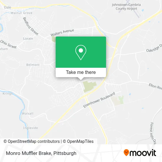 Monro Muffler Brake map