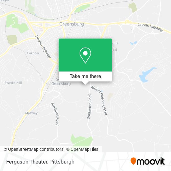 Ferguson Theater map