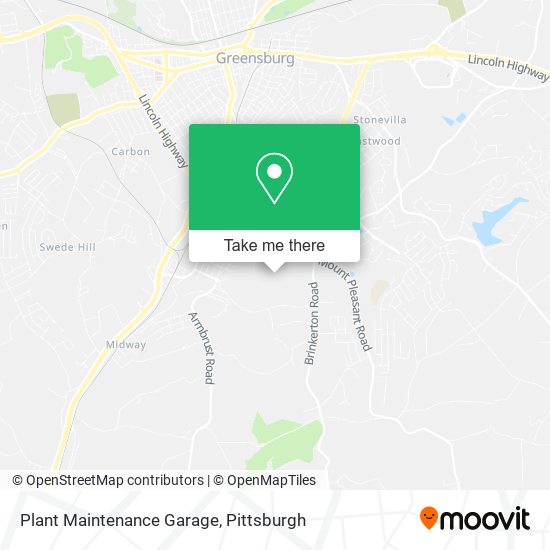 Plant Maintenance Garage map