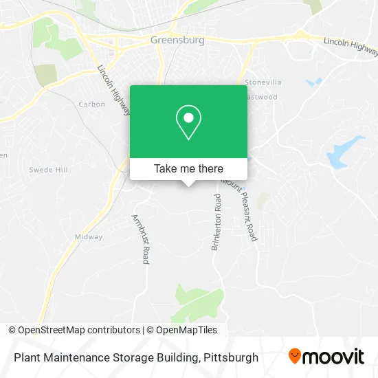 Plant Maintenance Storage Building map