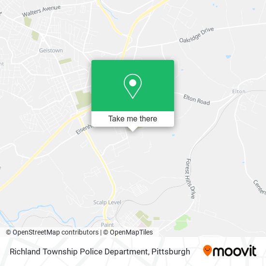 Mapa de Richland Township Police Department