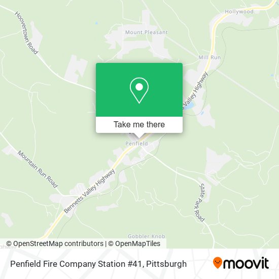 Penfield Fire Company Station #41 map