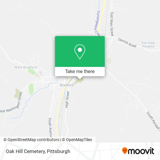 Mapa de Oak Hill Cemetery